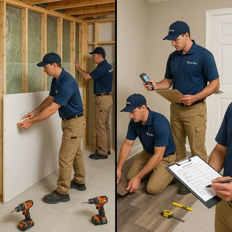 Repairs and Reconstruction process in Childress County, TX